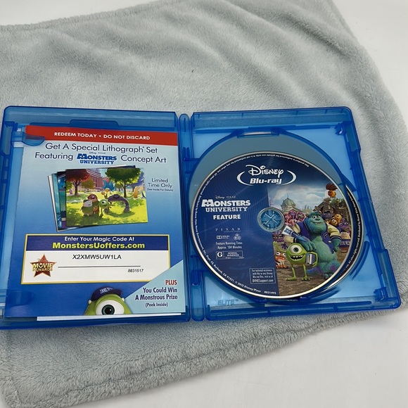 Monsters, University, Disney, Pixar, Blu-ray plus DVD 2013 - Picture 3 of 6